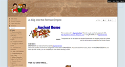 Desktop Screenshot of dig-into-the-romans.wikispaces.com