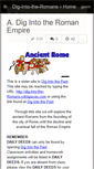 Mobile Screenshot of dig-into-the-romans.wikispaces.com