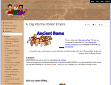 Tablet Screenshot of dig-into-the-romans.wikispaces.com