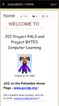 Mobile Screenshot of jccprojects.wikispaces.com
