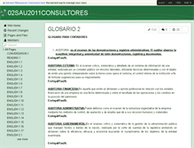 Tablet Screenshot of 02sau2011consultores.wikispaces.com