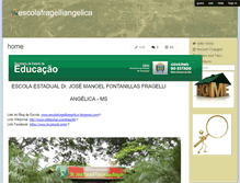 Tablet Screenshot of escolafragelliangelica.wikispaces.com