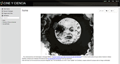Desktop Screenshot of cineyciencia.wikispaces.com