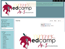 Tablet Screenshot of edcampai.wikispaces.com