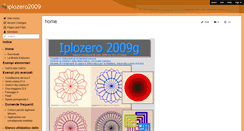 Desktop Screenshot of iplozero2009.wikispaces.com