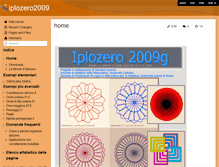 Tablet Screenshot of iplozero2009.wikispaces.com