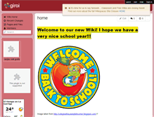 Tablet Screenshot of giroi.wikispaces.com