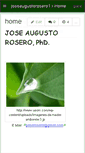 Mobile Screenshot of joseaugustorosero1.wikispaces.com