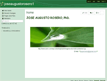 Tablet Screenshot of joseaugustorosero1.wikispaces.com