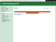 Tablet Screenshot of anatomiasegunjavier.wikispaces.com
