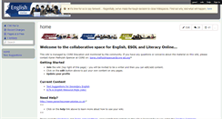 Desktop Screenshot of literacy-english-esol.wikispaces.com