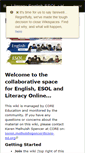 Mobile Screenshot of literacy-english-esol.wikispaces.com