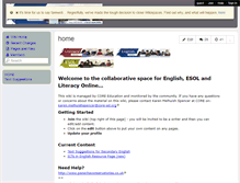 Tablet Screenshot of literacy-english-esol.wikispaces.com