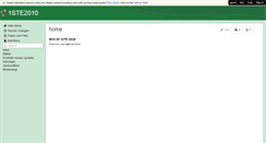 Desktop Screenshot of 1ste2010.wikispaces.com