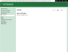 Tablet Screenshot of 1ste2010.wikispaces.com