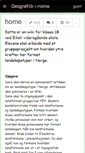 Mobile Screenshot of geografi1b.wikispaces.com