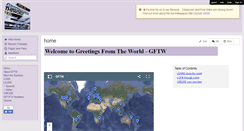 Desktop Screenshot of greetingsfromtheworld.wikispaces.com