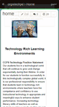 Mobile Screenshot of ccpstechpd.wikispaces.com