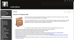 Desktop Screenshot of eclection.wikispaces.com