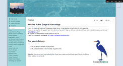 Desktop Screenshot of cosperscience.wikispaces.com