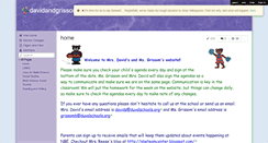Desktop Screenshot of davidandgrissom.wikispaces.com