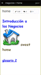 Mobile Screenshot of inegocios.wikispaces.com