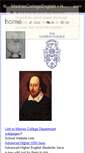Mobile Screenshot of madrascollegehenglish.wikispaces.com