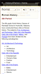 Mobile Screenshot of history4period.wikispaces.com
