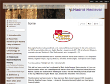 Tablet Screenshot of madridmedieval.wikispaces.com