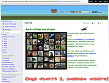 Tablet Screenshot of animalienerreinua.wikispaces.com
