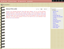 Tablet Screenshot of fiveteacher.wikispaces.com