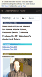 Mobile Screenshot of adamsnews.wikispaces.com