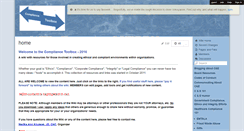 Desktop Screenshot of compliance-toolbox.wikispaces.com