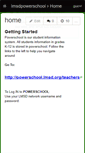 Mobile Screenshot of lmsdpowerschool.wikispaces.com