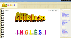 Desktop Screenshot of cbtis242ingles1virtual.wikispaces.com
