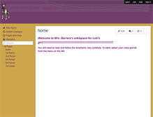 Tablet Screenshot of lobs-girl.wikispaces.com