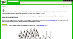 Desktop Screenshot of chansons-fle.wikispaces.com