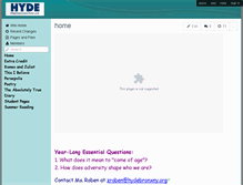 Tablet Screenshot of hydeenglish9.wikispaces.com