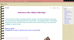 Desktop Screenshot of jengiffey.wikispaces.com