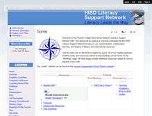 Tablet Screenshot of literacyleads.wikispaces.com