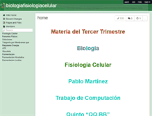 Tablet Screenshot of biologiafisiologiacelular.wikispaces.com