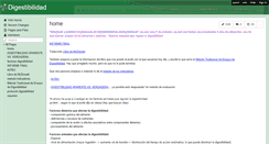 Desktop Screenshot of digestibilidad.wikispaces.com