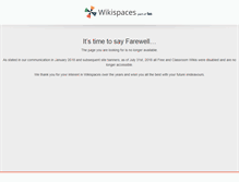 Tablet Screenshot of mellownrandj2.wikispaces.com
