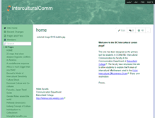 Tablet Screenshot of interculturalcomm.wikispaces.com