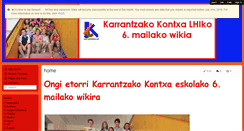 Desktop Screenshot of kontxa6.wikispaces.com