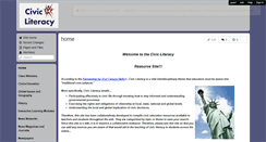 Desktop Screenshot of civic-literacy.wikispaces.com