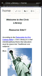 Mobile Screenshot of civic-literacy.wikispaces.com