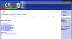 Desktop Screenshot of cec-physicalscience.wikispaces.com