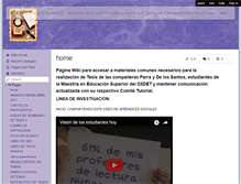 Tablet Screenshot of ciidet-mes-seminarios-tesis.wikispaces.com