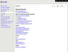 Tablet Screenshot of livsit.wikispaces.com